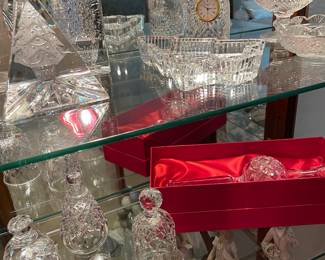 Waterford tree topper and bells 