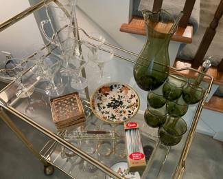 MCM glassware/barware 