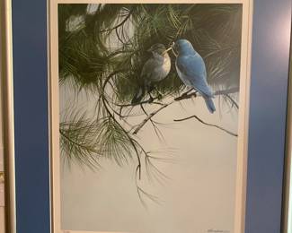 Signed and numbered print 