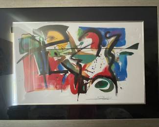 Alfred Alex Gockel signed; frames 48 1/2” x 36”