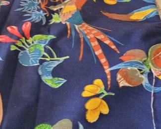 Canton Rose fabric from the Museum of the American China Trade