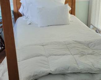 Vintage twin beds, two total