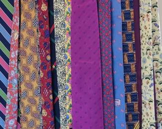 Men's silk ties