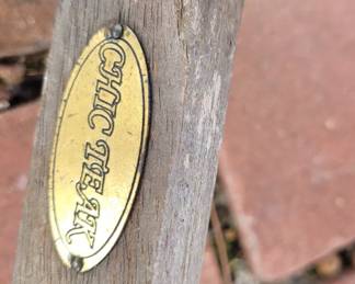 Chic Teak chaise lounge chairs and tables