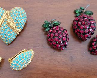 Vintage costume jewelry