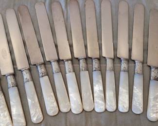Mother-of-Pearl handled knives