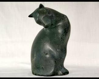 Mid Century Modern Cat Sculpture