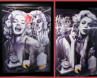 Marilyn Monroe Holographic Lenticular Print 