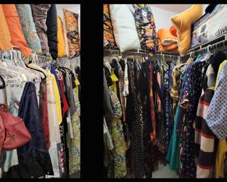 Lots of Nice Plus Size Clothing and Lots of Pillows