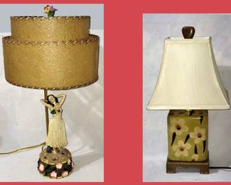 2 Pretty Lamps