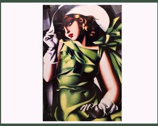 Large Pretty Poster by Tamara de Lempicka 