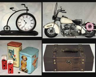 Bike Clock, Police Motorcycle and More 