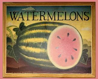 Decorative Watermelon Print