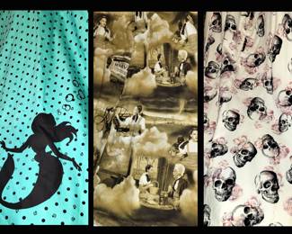 These aren't Fabrics, They are Close Ups of Really Cool Plus Size Dresses