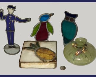 Small Stained Glass Pcs