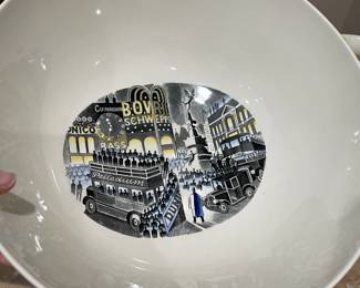 Wedgwood:  "The Boat Race Bowl" by Eric Ravilious- commissioned by Wedgwood in 1938 and produced in 1975.  Limited edition (104/200) with authenticity certificate.