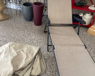 pillow cover case with handle; portable chaise lounger