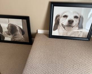 2 of 4 dog prints available