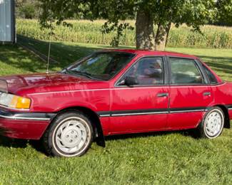 1991 FORD TEMPO 196,775 MILES, DOES NOT START OR RUN