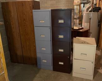 CABINET AND FILE CABINETS