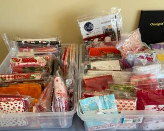 TONS OF QUALITY QUILTING FABRIC