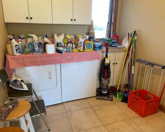 NEWER EUREKA SPRINT VACUUM, HOUSEHOLD PRODUCTS, STOOLS AND MORE
