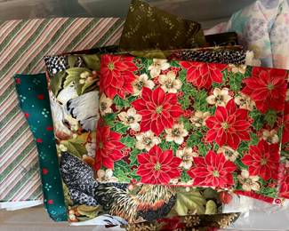 TONS OF QUALITY QUILTING FABRIC