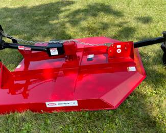 WALCO WHISTLER 6 FOOT ROTARY MOWER, LIKE NEW