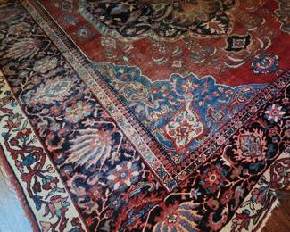Vintage Hand Knotted Rug