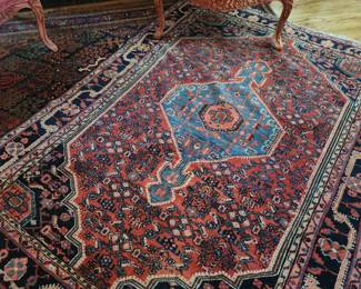Vintage Hand Knotted Rug
