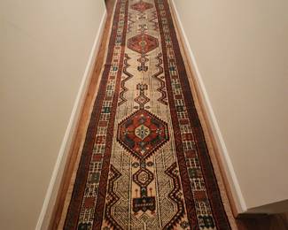 Vintage Hand Knotted Runner