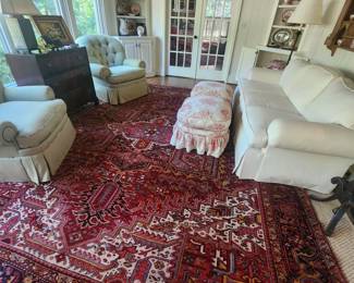 Vintage Hand Knotted Rug
