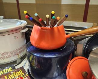 MCM Fondue Set