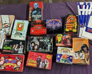 Trading Card Retail Boxes - not full