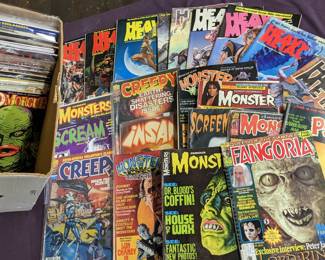 Horror / Heavy Metal Magazines