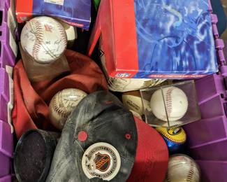 Mixed Football / Baseball Lot some signed