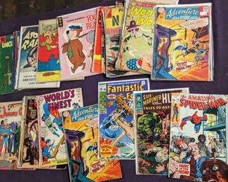 Mixed Marvel and DC Comics