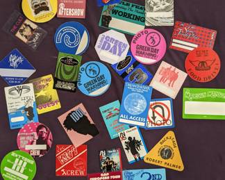 Backstage Pass Concert Lot - Van Halen / KISS