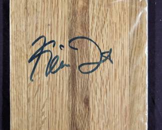 Kevin Garnett signed floor piece