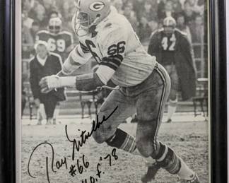 Ray Nitschke Signed Photo