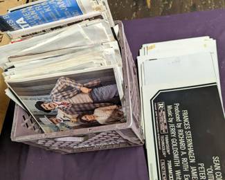 LOADED Crate of Vintage Movie Posters 100+