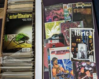 Longbox Modern Comic Books