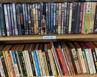 Paperback Books / DVDs