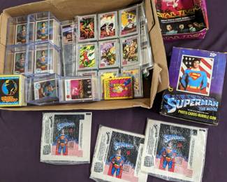 Mixed Non Sports Card & Superman Wrappers
