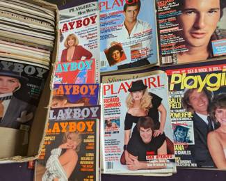 Mixed Playboy & Playgirl lot