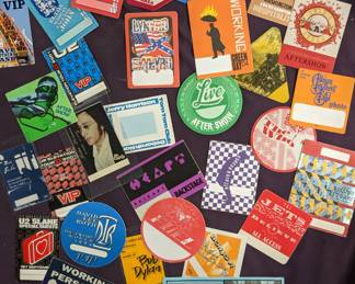 Backstage Pass Concert Lot - Phish Bob Dylan