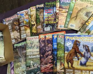Prehistoric Times / Dinosaur magazines