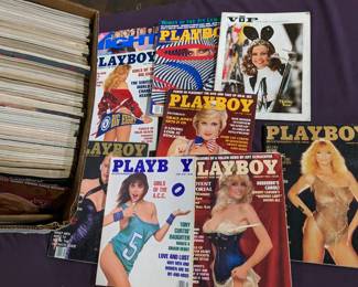 Mixed Playboy Magazine Lot