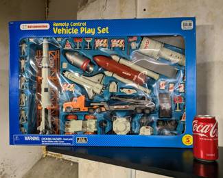 Large Space Playset with Remote Control Toy