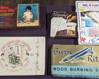 Vintage Craft Toys / Sets